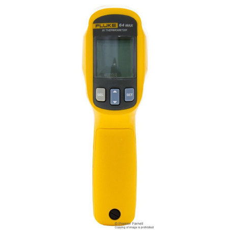 FLUKE 64 MAX -  IR Infrared Thermometer, -30°C to +600°C, 1 %, 0 °C, 50 °C 