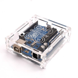 Arduino UNO R3 Acrylic Enclosure Case in Clear