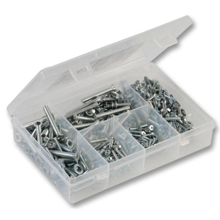 Duratool (D01615) Set Screw & Nut Set, Steel, Bright Zinc Plated