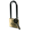 Kasp Security (K12550L80) Keyed Alike Long Shackled Premium Brass Padlock