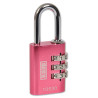 Kasp Security (K10530PIND) Padlock, Combination, Aluminium, 30mm, Pink