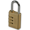 Kasp Security (K11030D) Padlock, Combination, Brass, 30mm