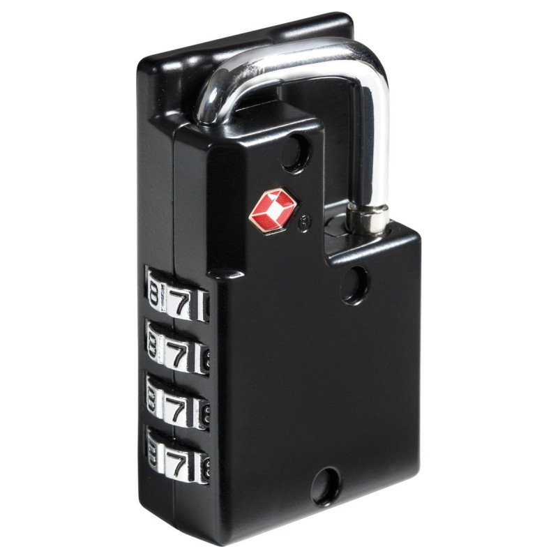 GT Line (EXPL TSA.DIGILOCK) Padlock, Combination, TSA Approved, Black