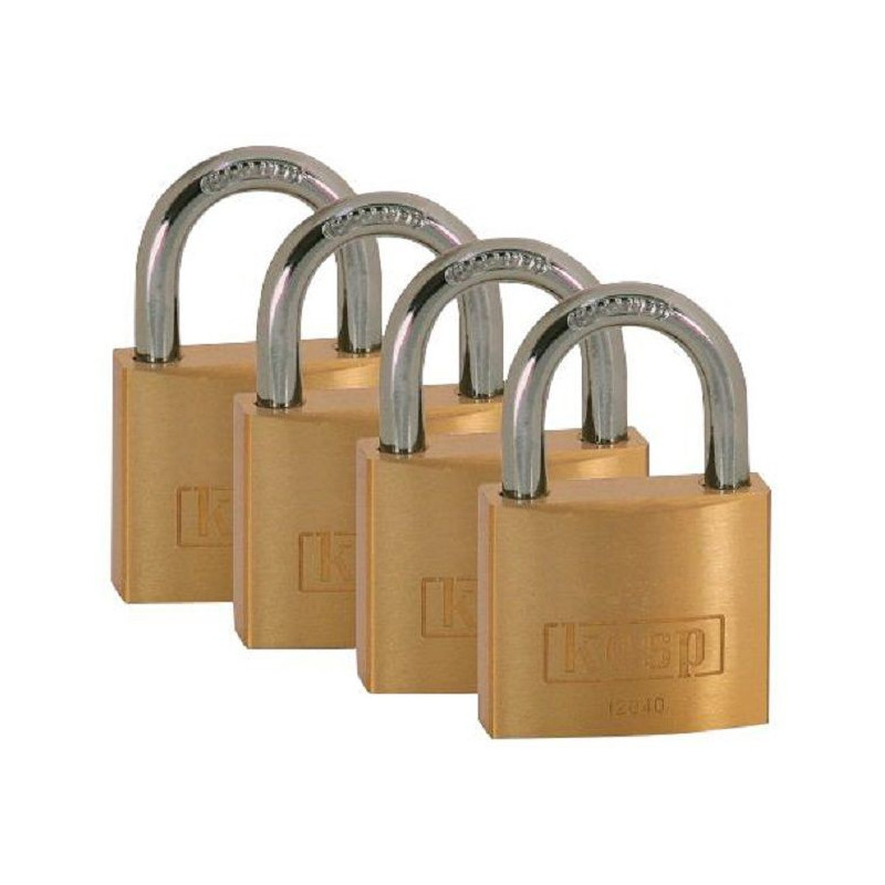 CK Tools (K12040D4) Padlock, Brass