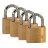 CK Tools (K12040D4) Padlock, Brass