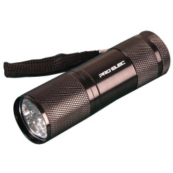 Pro Elec (PEL00003) LED Torch, 9 x LED, 35 lm, AAA x 3