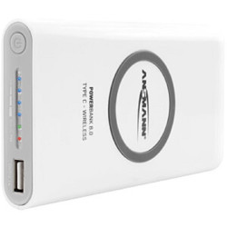 Ansmann Power Bank Charger, 2 Port, 8Ah Capacity, 18 mm x 135 mm x 73 mm