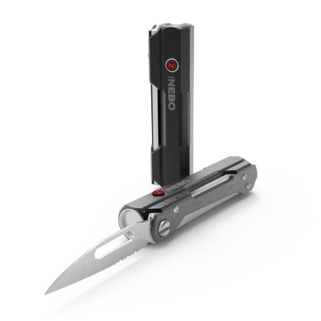 Nebo Flashlight & Power Bank. Folding Knife, 2.2AH