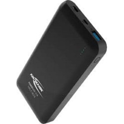 Battery Pack, Rechargeable, USB, Type C, 15000 mAh, Black