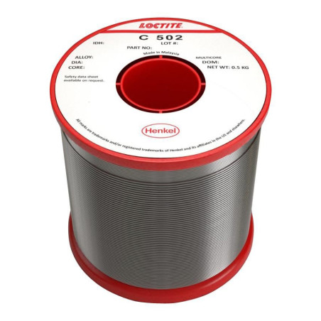 Loctite (C 502 99C 5C 0.7MM H 500G) Solder Wire, Lead Free, 500g