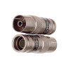 TV Connector RG-6, FEMALE,  Compression Connector