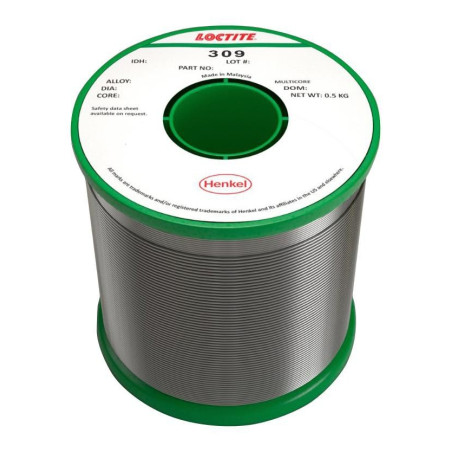 Loctite (309 97SC 5C 1.02MM H 500G) Solder Wire, Lead Free, 500g