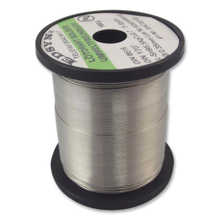 Edsyn (SAC35100) Solder Wire, Lead Free, 0.35mm Diameter, 217°C, 100g