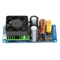 500W Mono Channel Digital Amplifier Class D HIFI Power Amp Board With FAN