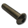 TR Fastenings (M612 BHA2MCS100-) Socket Screw, Button Head Hex Socket