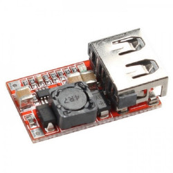 USB Step-down 12/24V to 5V 3A Mini DC Power Module Using a MP2315