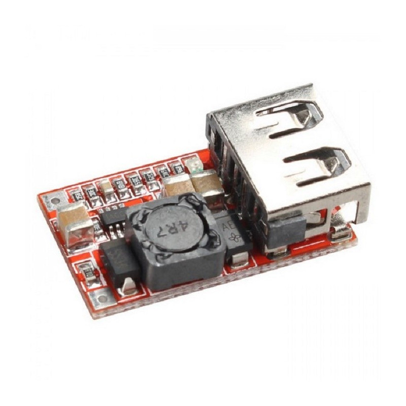 USB Step-down 12/24V to 5V 3A Mini DC Power Module Using a MP2315