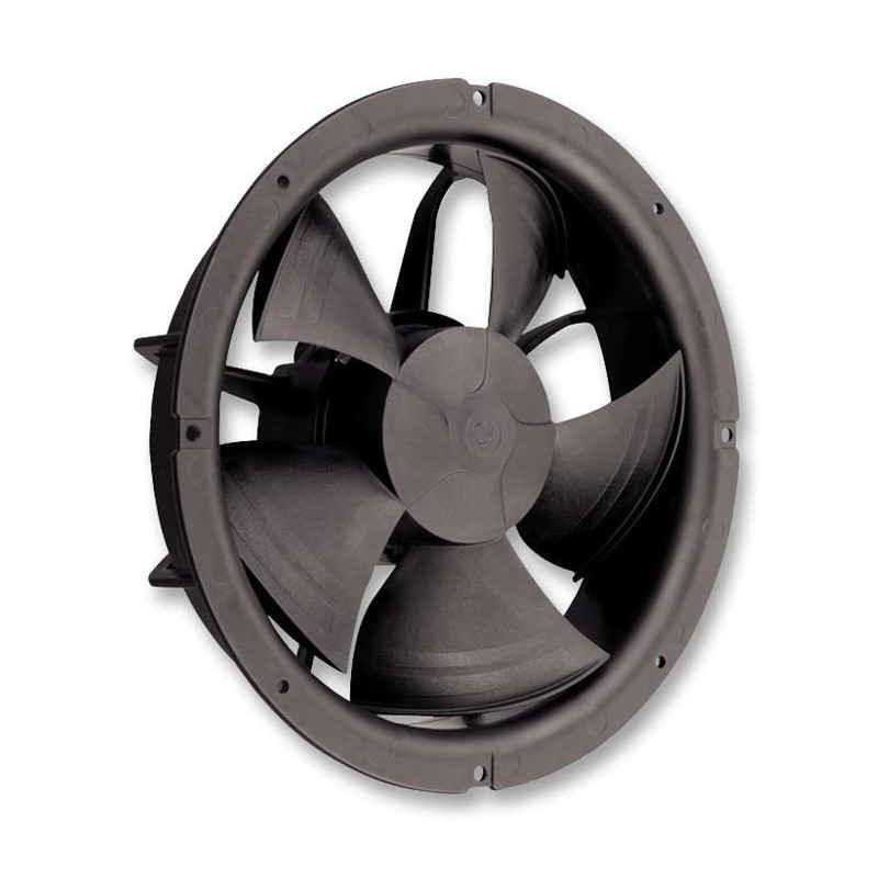 Ebm-Papst (W1G200-EC87-20) AC Axial Fan, 230V, Circular, 200 mm, 79 mm