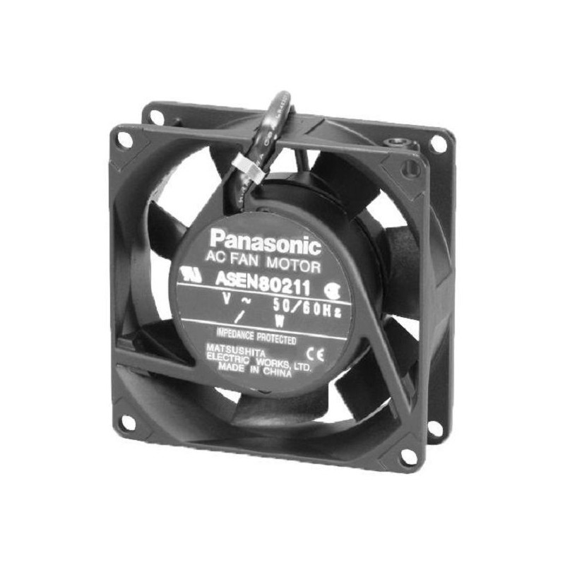 Panasonic (ASEN80217) AC Axial Fan, 240V, Square, 80 mm