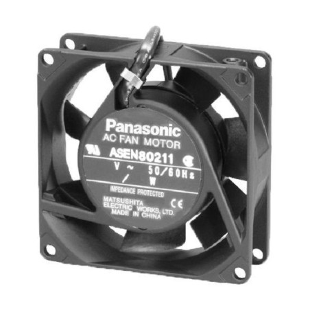 Panasonic (ASEN80215) AC Axial Fan, 220V, Square, 80 mm, 25 mm