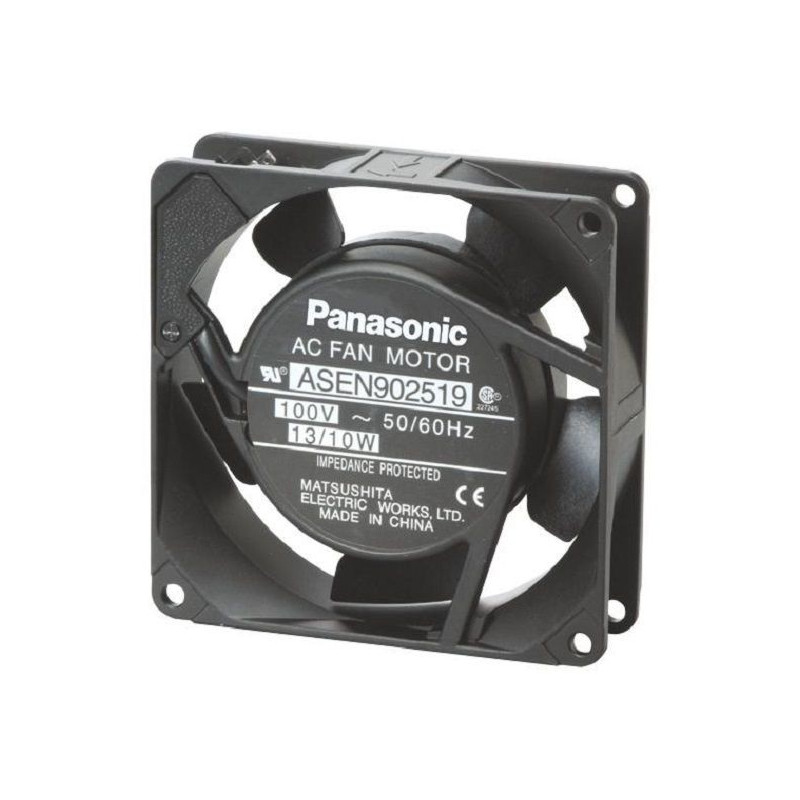 Panasonic (ASEN90212) AC Axial Fan, 115V, Square, 92 mm, 25 mm