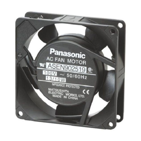 Panasonic (ASEN90214) AC Axial Fan, 200V, Square, 92 mm, 25 mm