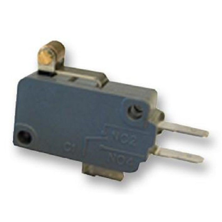 Omron (V-155-1C25 BY OMI) Microswitch, Miniature, Short Hinge Roller Lever